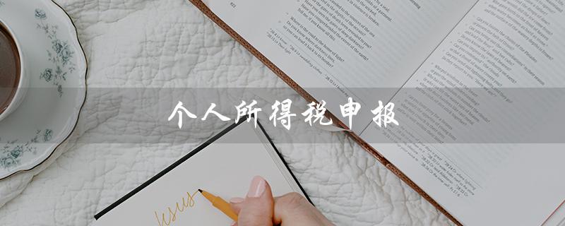 个人所得税申报（个人所得税申报截止时间）