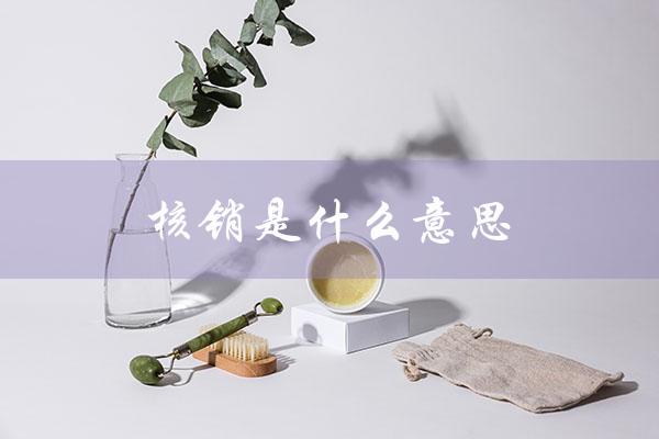 核销是什么意思（什么是核销（返回：核销是什么意思大白话））