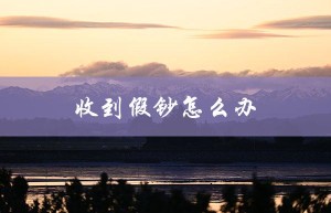 收到假钞怎么办（如何挽回假100元损失）