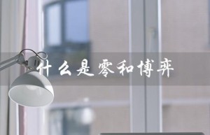 什么是零和博弈（什么是零和博弈思维）
