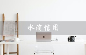 水滴信用（水滴信用企业查询官网是什么）