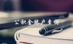 公积金账户查询（公积金账户查询官网是什么）