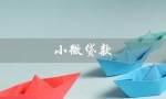 小微贷款（小微贷款条件是什么）