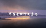 零存整取什么意思（银行零存整取是什么）